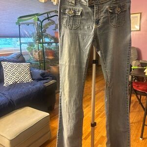 Angel Light Blue Boot Cut Jeans